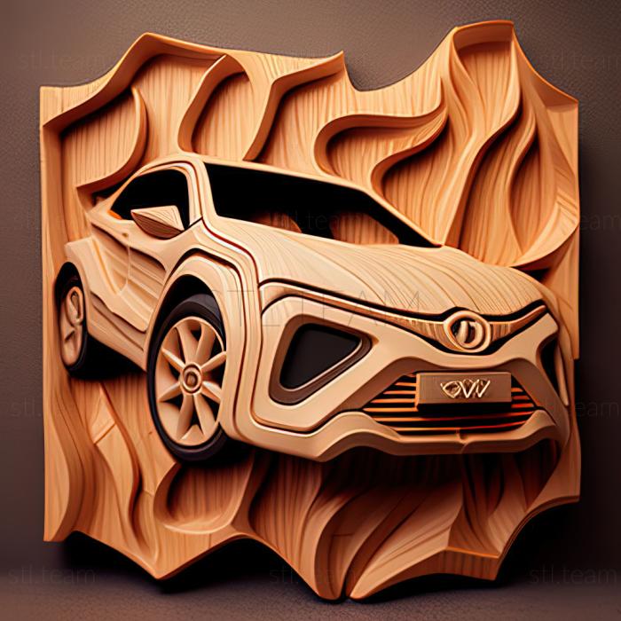 3D model Toyota Aqua (STL)